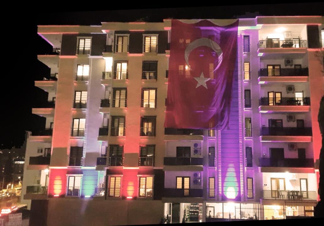 Defne Gold Aparthotel ทรับซอน ภายนอก รูปภาพ