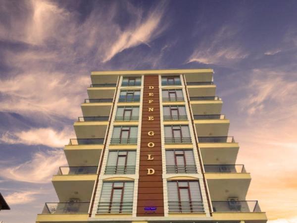 Defne Gold Aparthotel ทรับซอน ภายนอก รูปภาพ