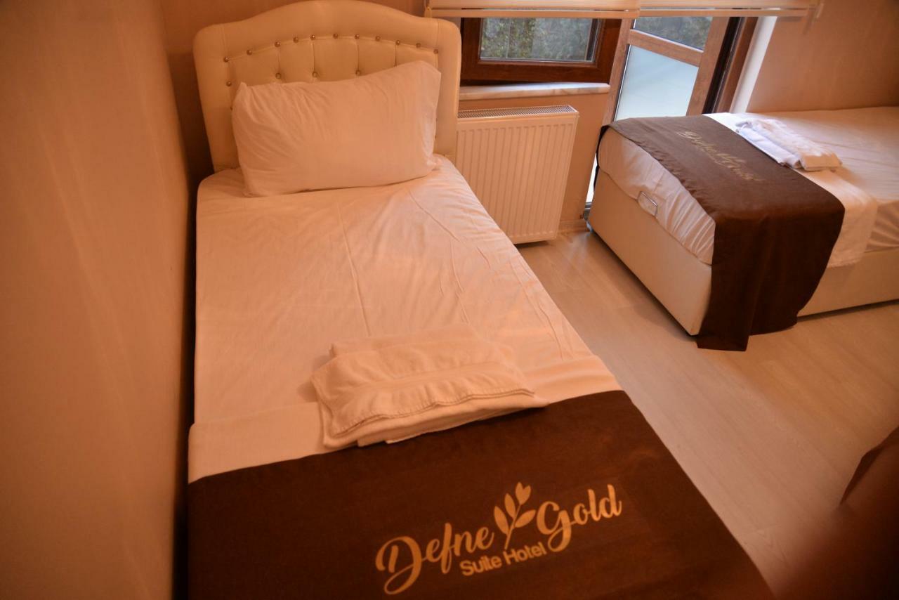 Defne Gold Aparthotel ทรับซอน ภายนอก รูปภาพ