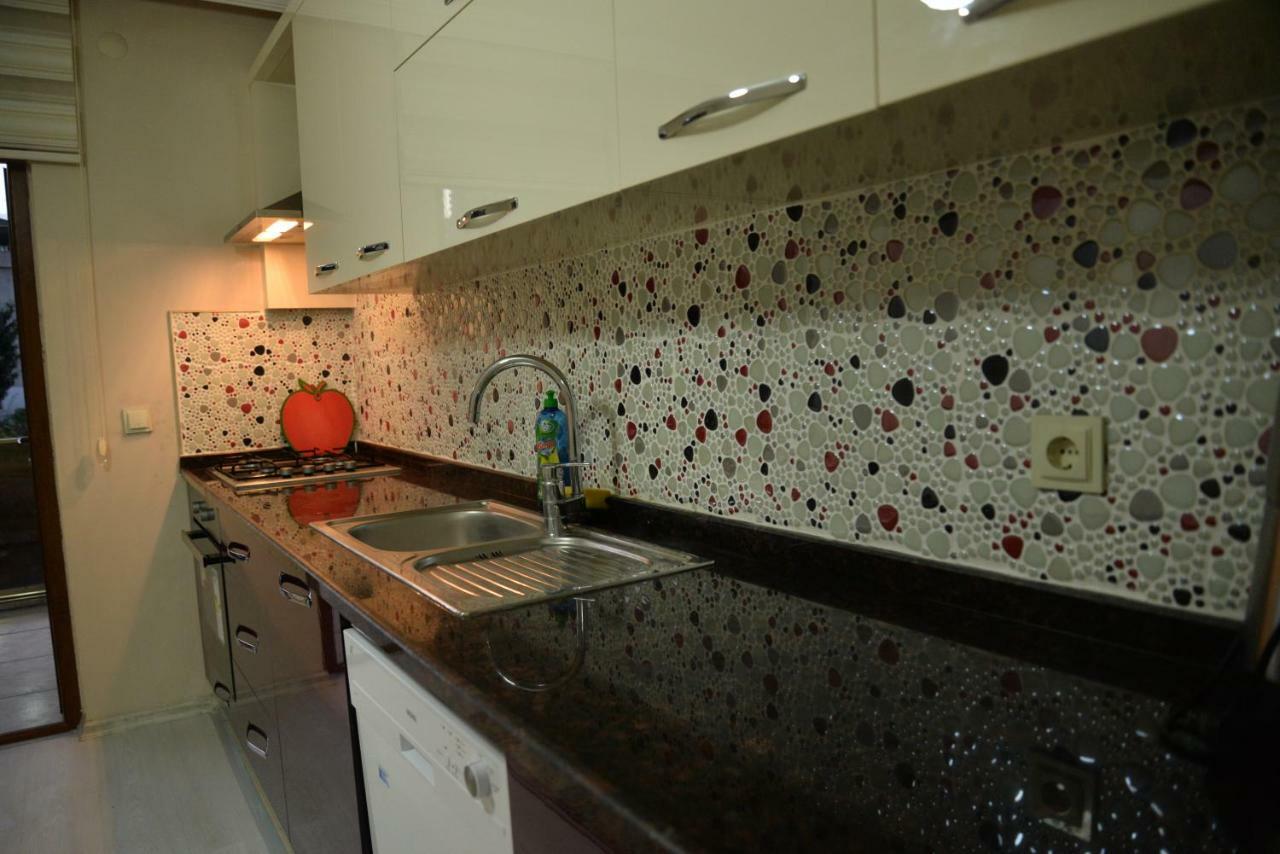 Defne Gold Aparthotel ทรับซอน ภายนอก รูปภาพ