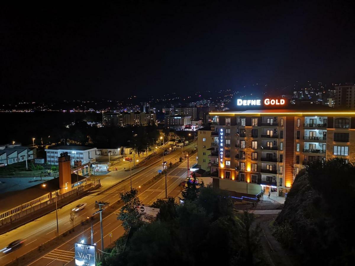 Defne Gold Aparthotel ทรับซอน ภายนอก รูปภาพ